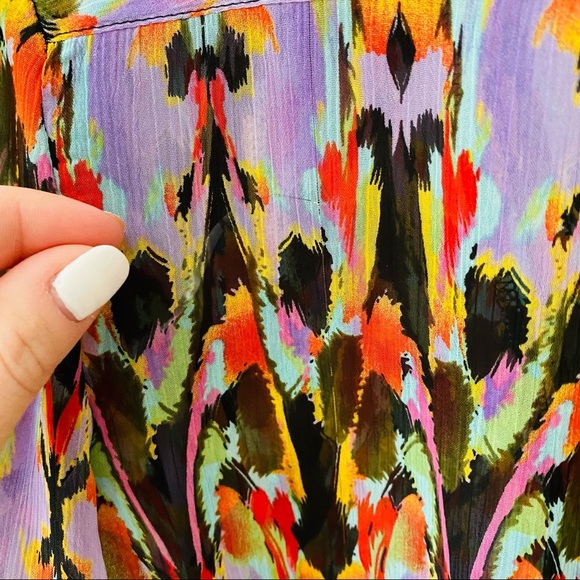 Express Pullover Blouse Sz XS - Picture 9 of 11